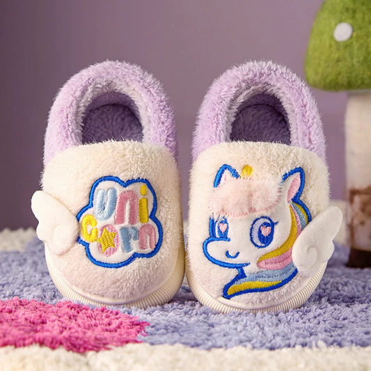 Animal Pattern Kids Slippers