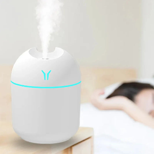 2023 New Mini Ultrasonic Air Humidifier Electric Plastic Household and Hotel Use for Cars
