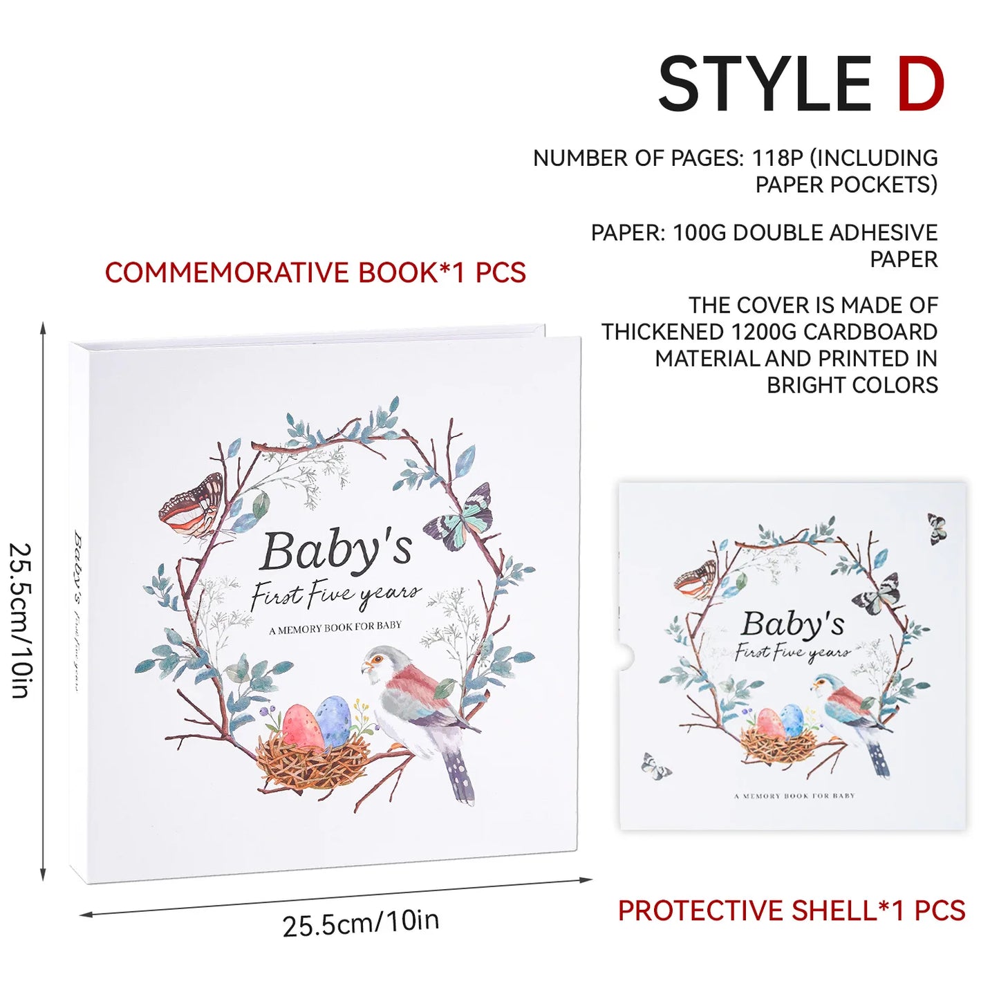 Baby Memory Book Album