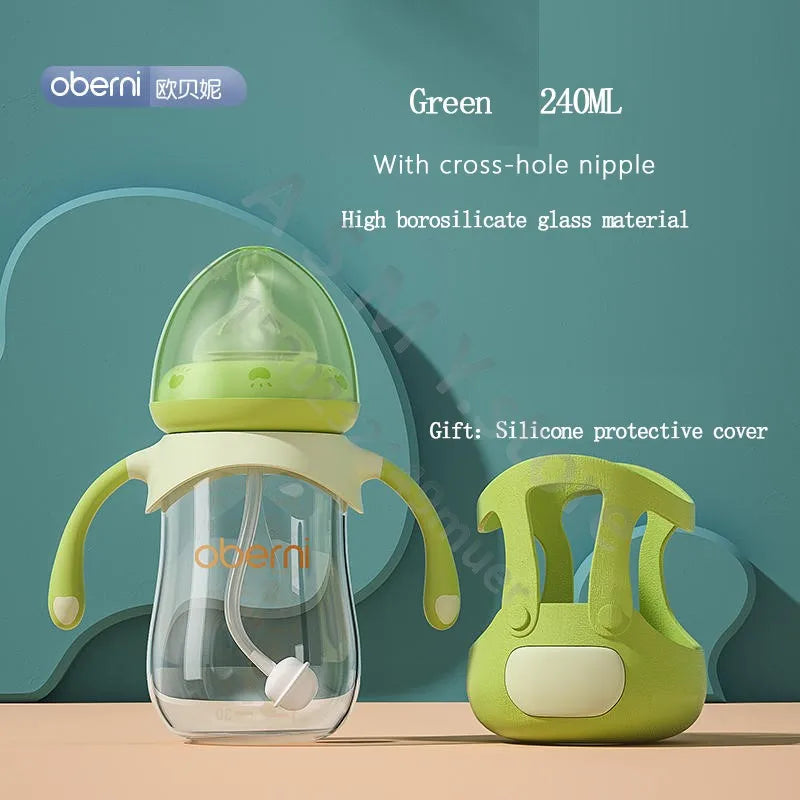 Newborn Baby Glass Bottle