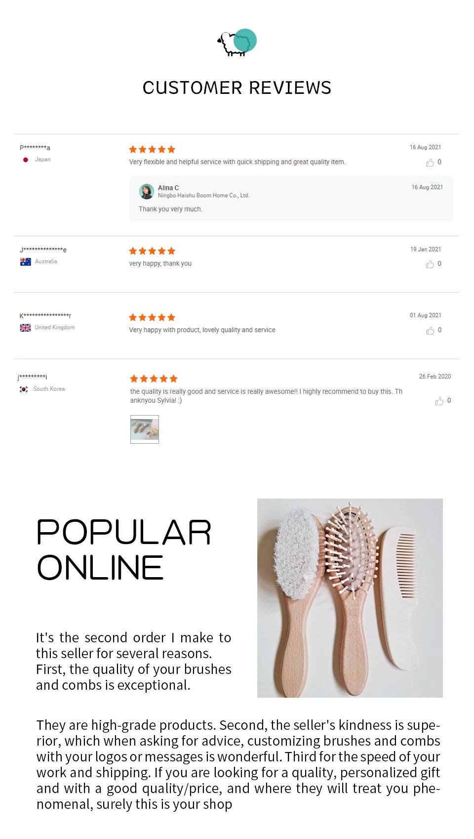 Baby Hair Brush