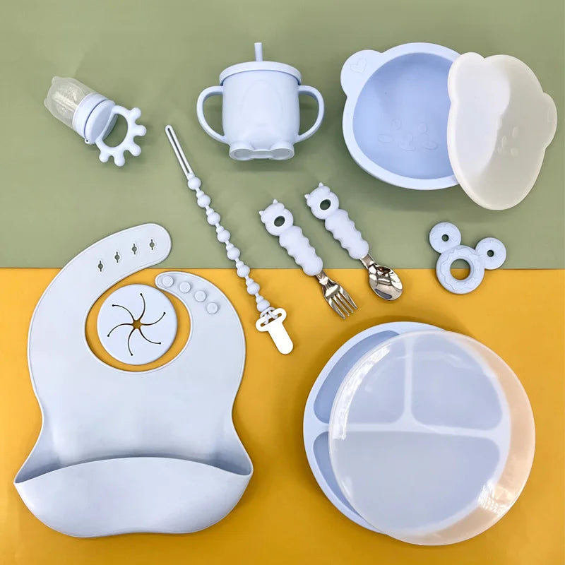 Baby Silicone Feeding Set