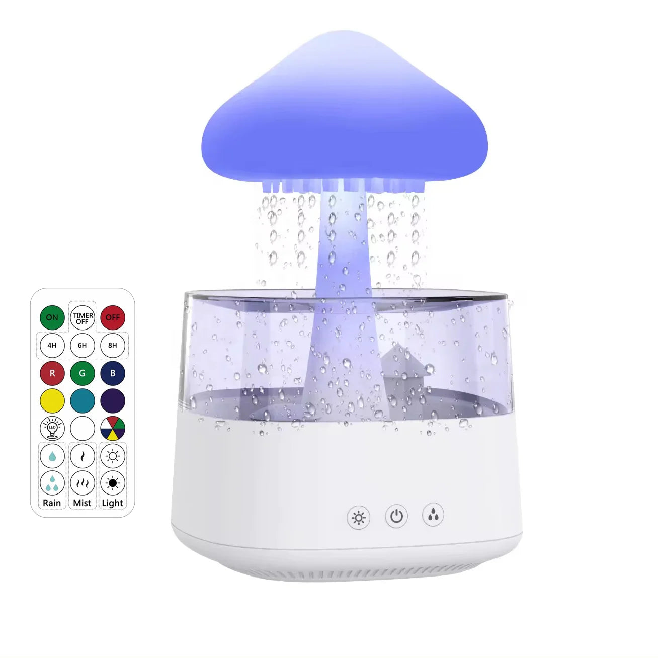 Lunelle Rain Cloud Humidifier & Aroma Diffuser