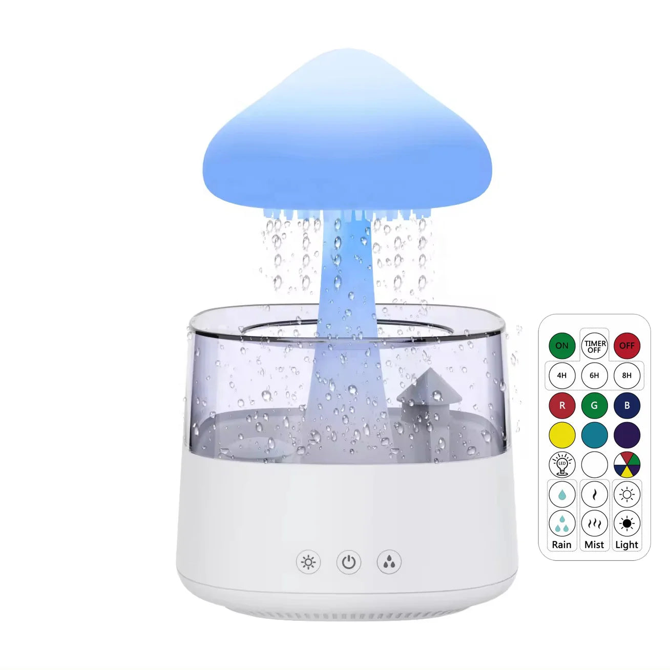 Lunelle Rain Cloud Humidifier & Aroma Diffuser