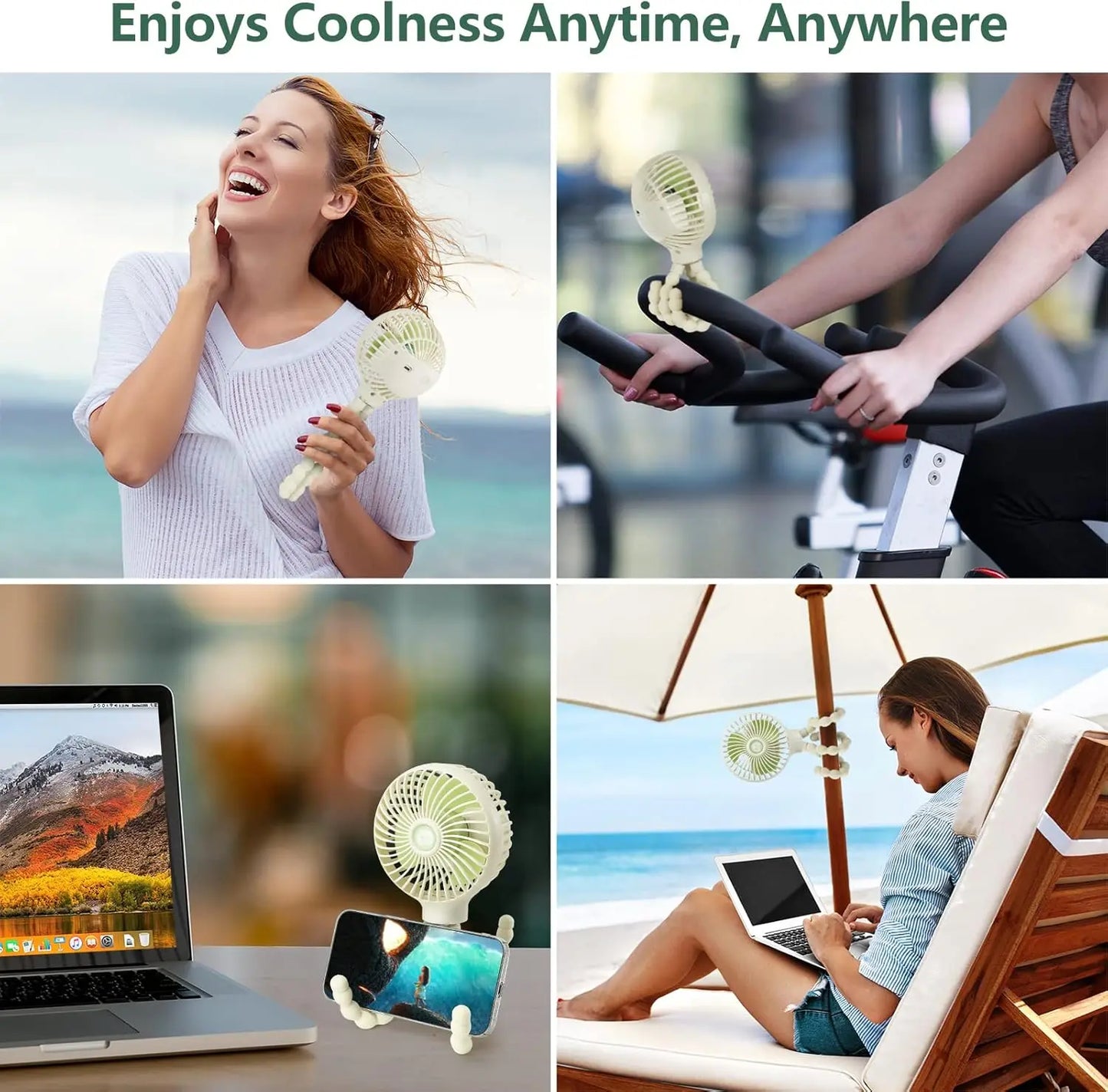 Lunelle Quiet Mini Cooling Fan for Strollers