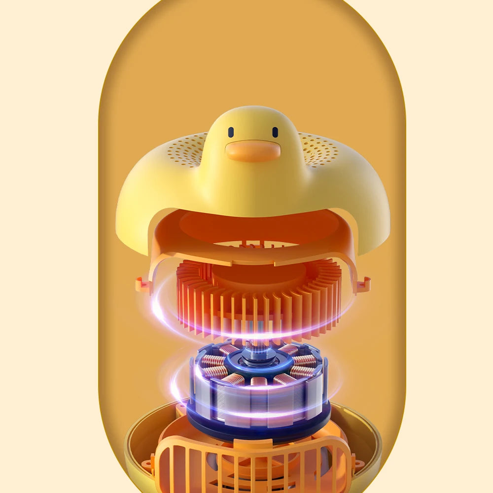Lunelle Premium Ducky Stroller Fan