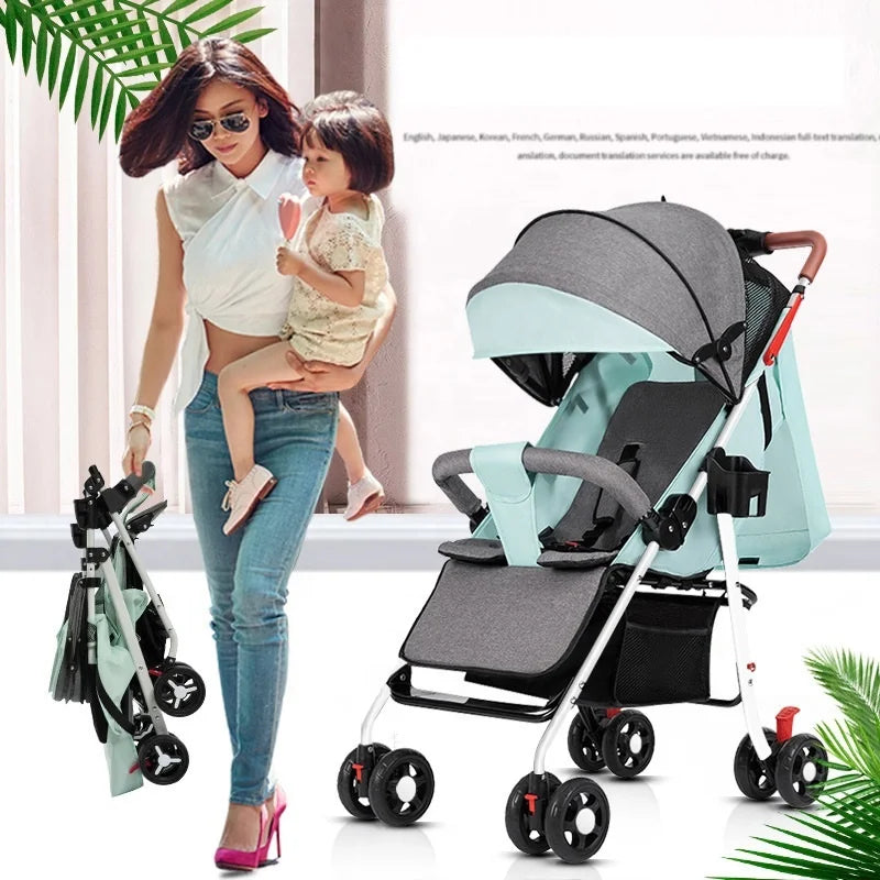 Luxury Foldable Baby Stroller