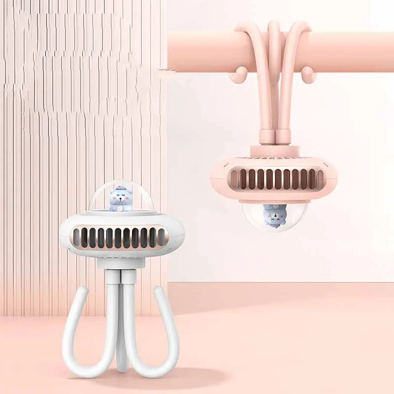 Cute Octopus Stroller Fan
