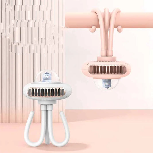 Cute Octopus Stroller Fan