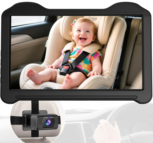 7 Inch 1080P Baby Car Camera 150° Wide Angle Night Vision USB Powered for Infant