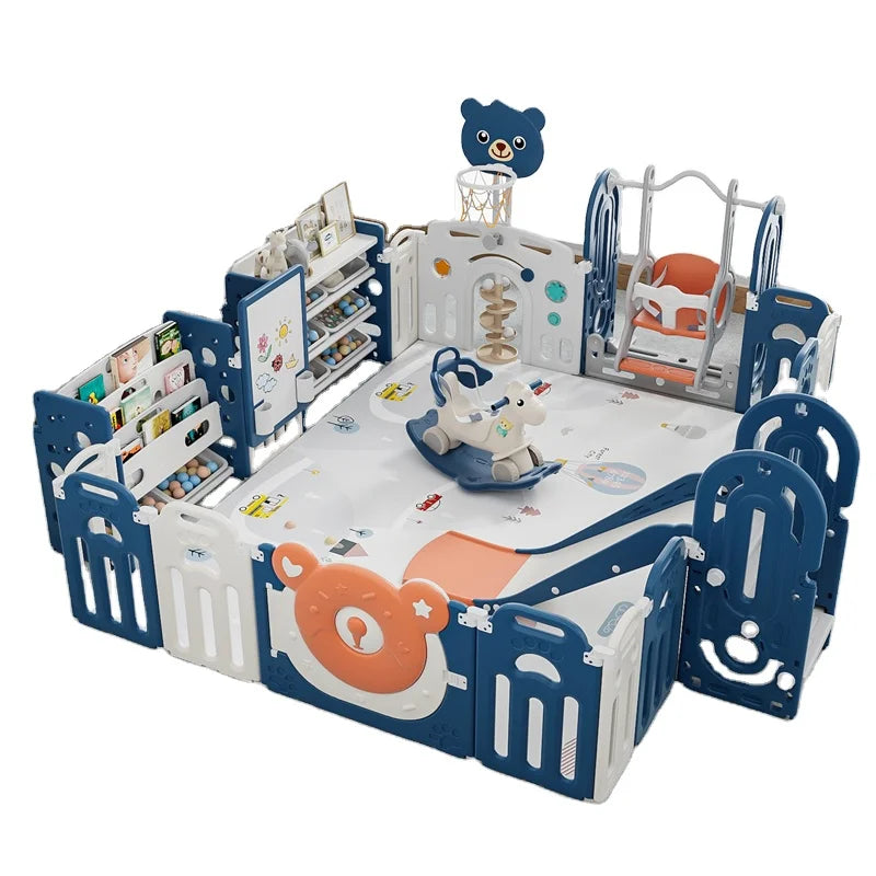 Feelbaby Premium Safety Playpen & Activity Center | Modern Baby Play Yard
