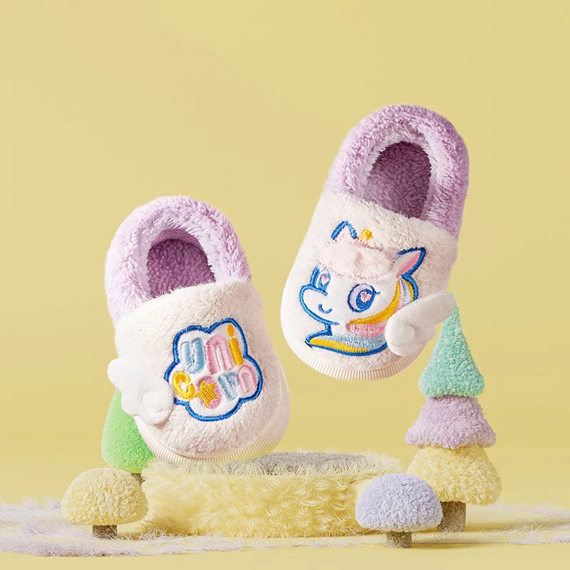 Animal Pattern Kids Slippers