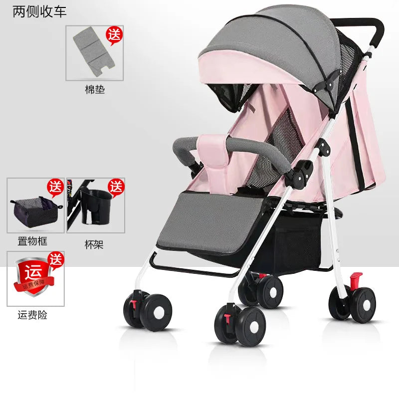 Luxury Foldable Baby Stroller