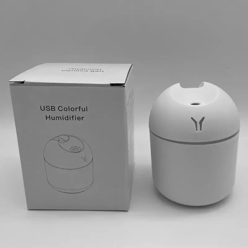 2023 New Mini Ultrasonic Air Humidifier Electric Plastic Household and Hotel Use for Cars