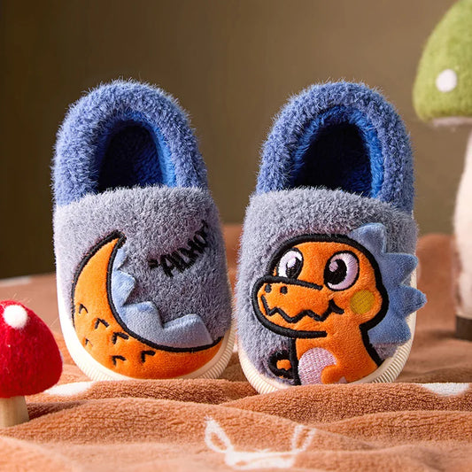 Animal Pattern Kids Slippers