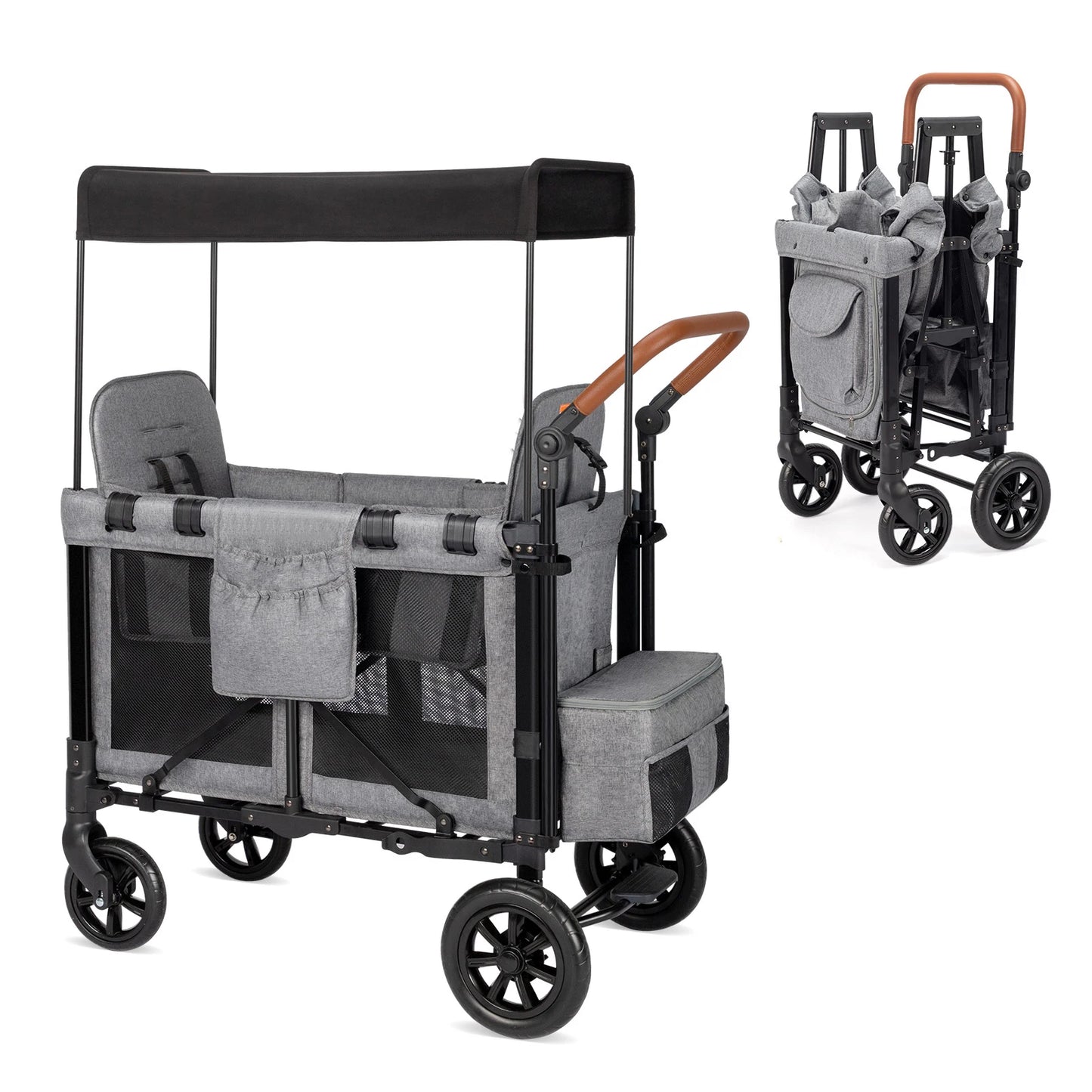 Wagon Stroller for Kids Travel  Stroller Wagon for Outdoor Folding Wagon for Kids Baby Wagon Stroller Cart for Kids