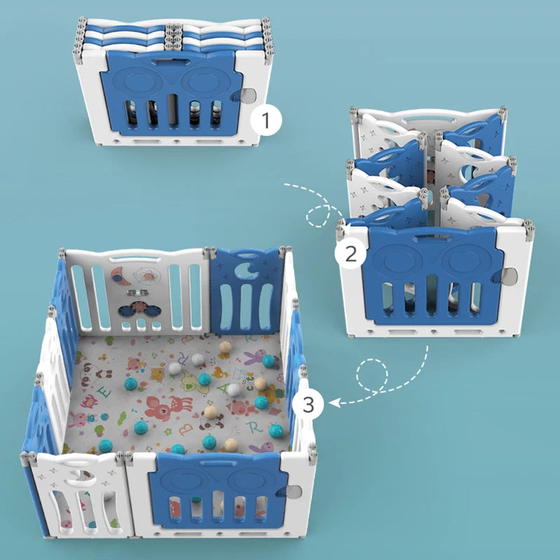 Modern Baby Play Yard