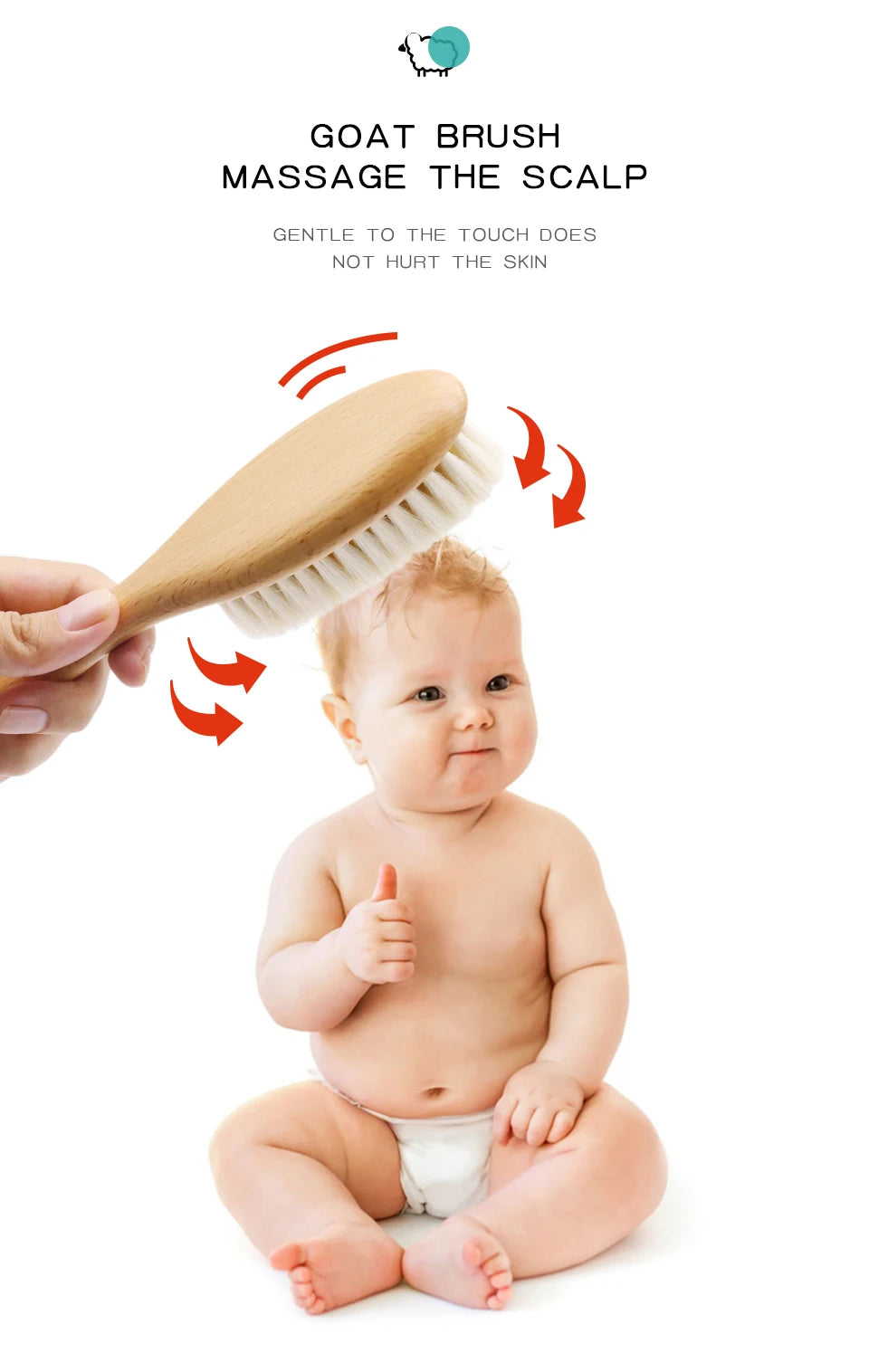 Baby Hair Brush