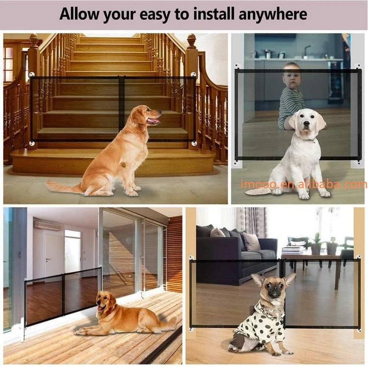 Portable Mesh Safety Gate