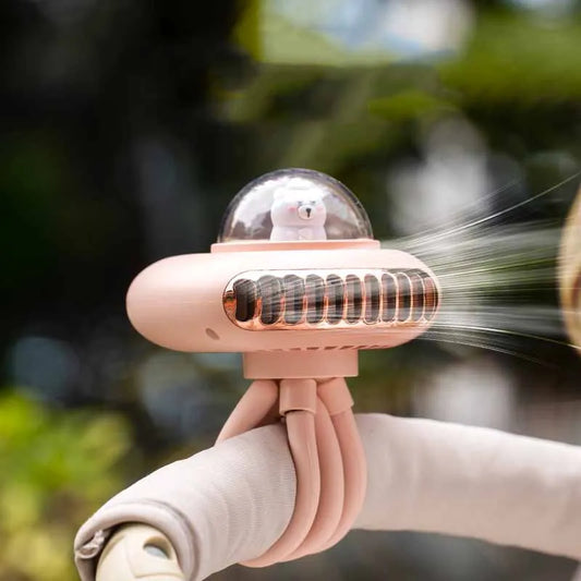 Cute Octopus Stroller Fan