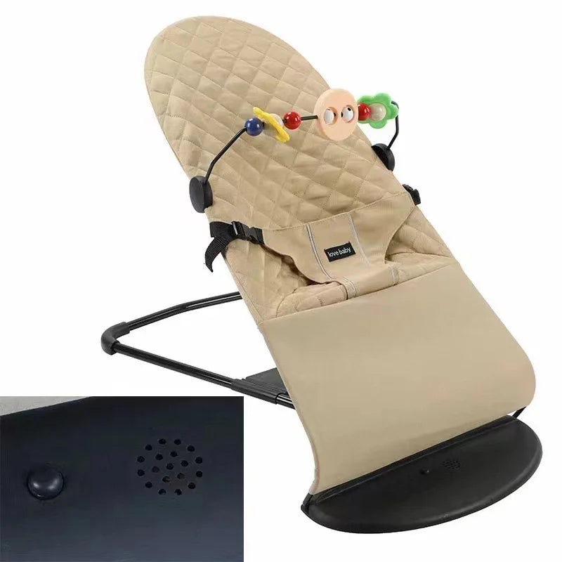 Foldable Rocking Baby Bassinet