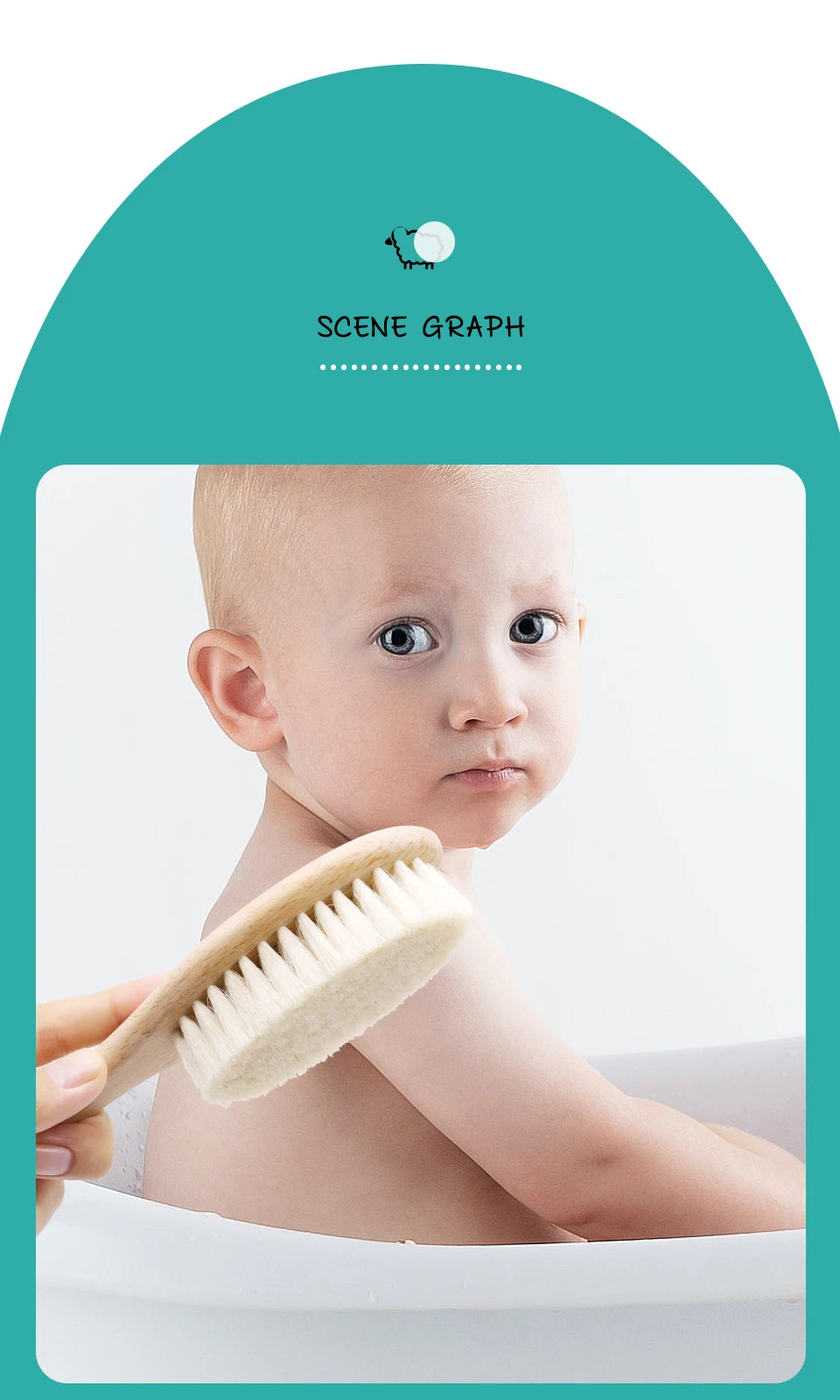 Baby Hair Brush