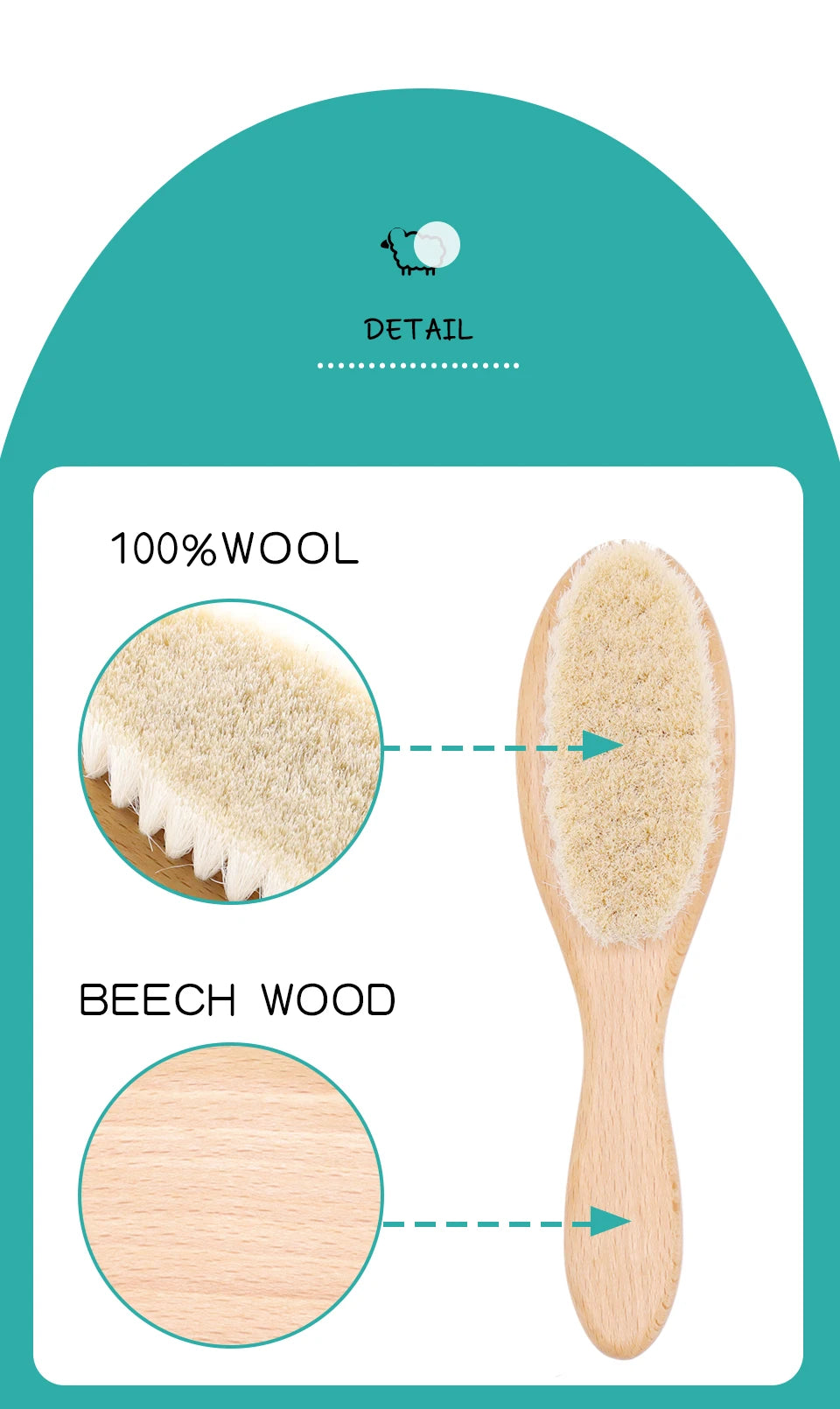 Baby Hair Brush