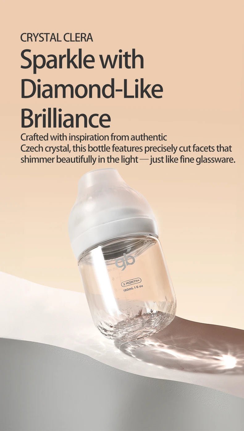 Platinum Series Glass Baby Bottle