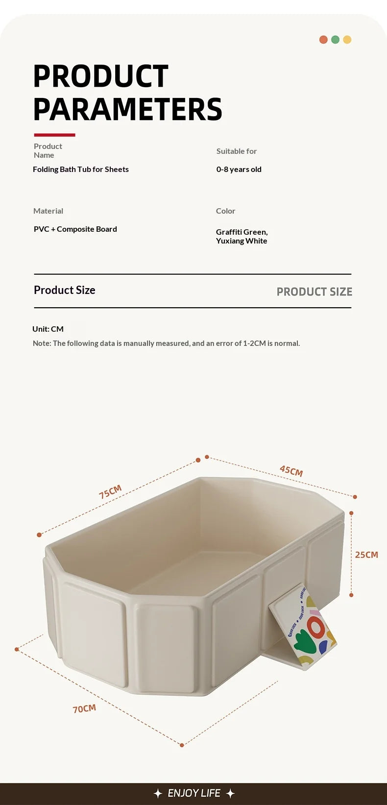 Foldable Baby Bathtub
