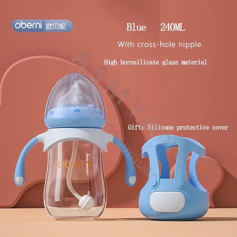 Newborn Baby Glass Bottle