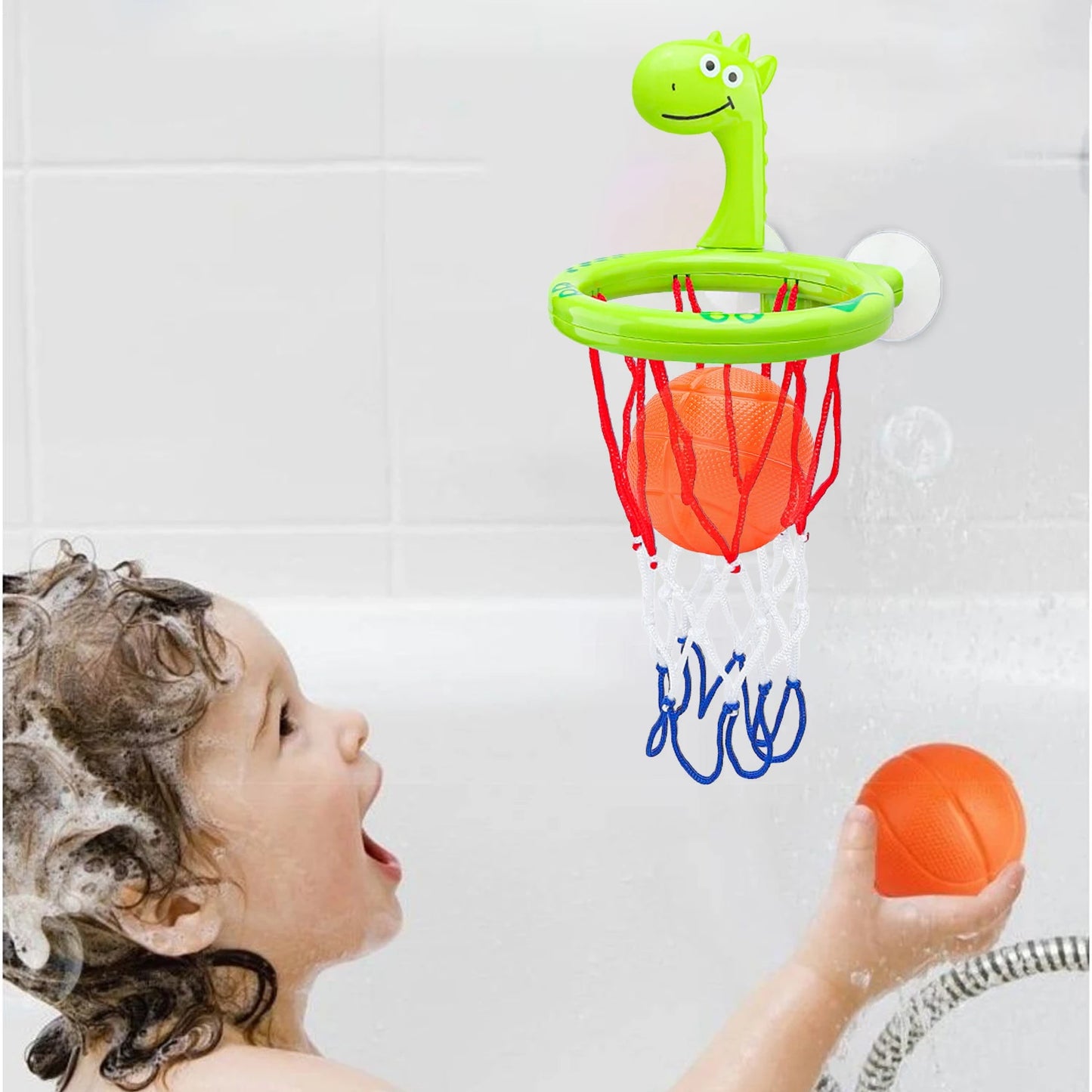 Baby Bath Toy Suction Basketball Hoop