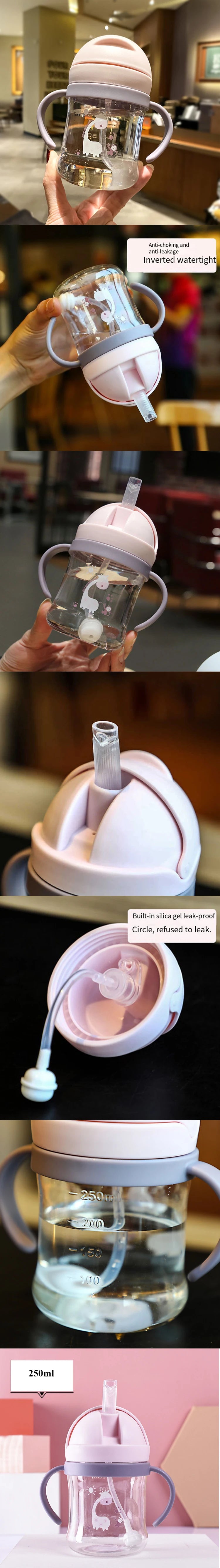 Baby Straw Cup with Gravity Ball