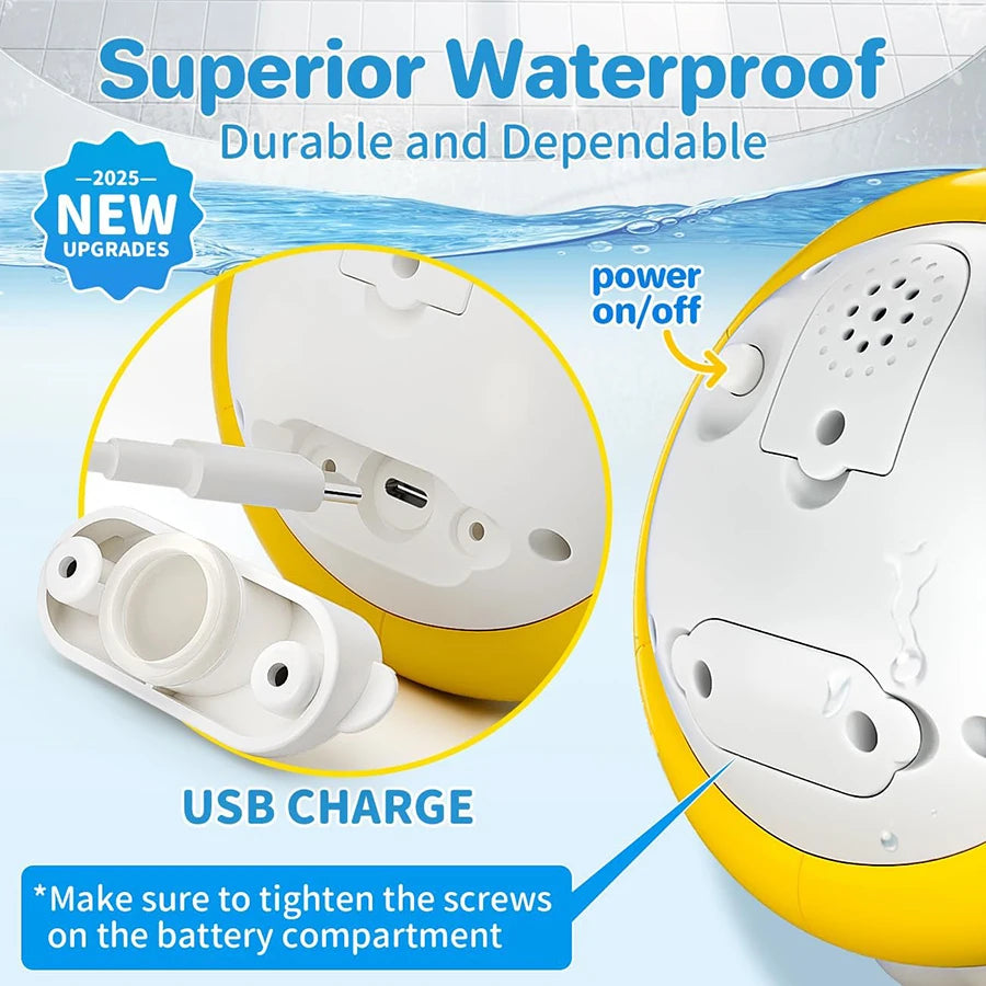 Light-Up Sprinkler Bath Toy