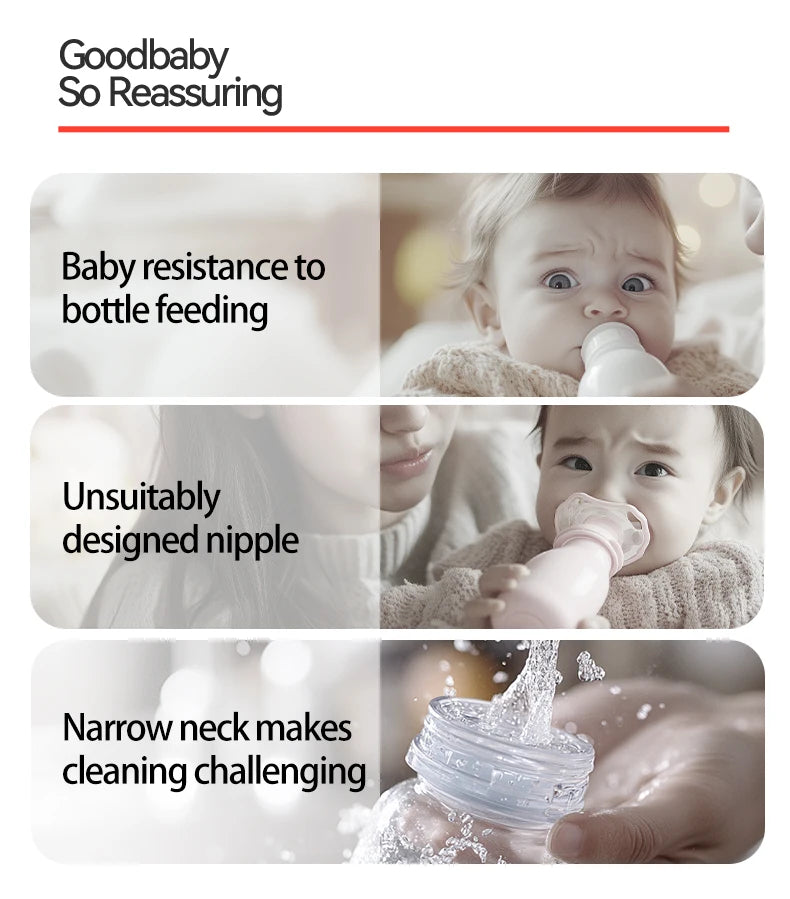 Platinum Series Glass Baby Bottle