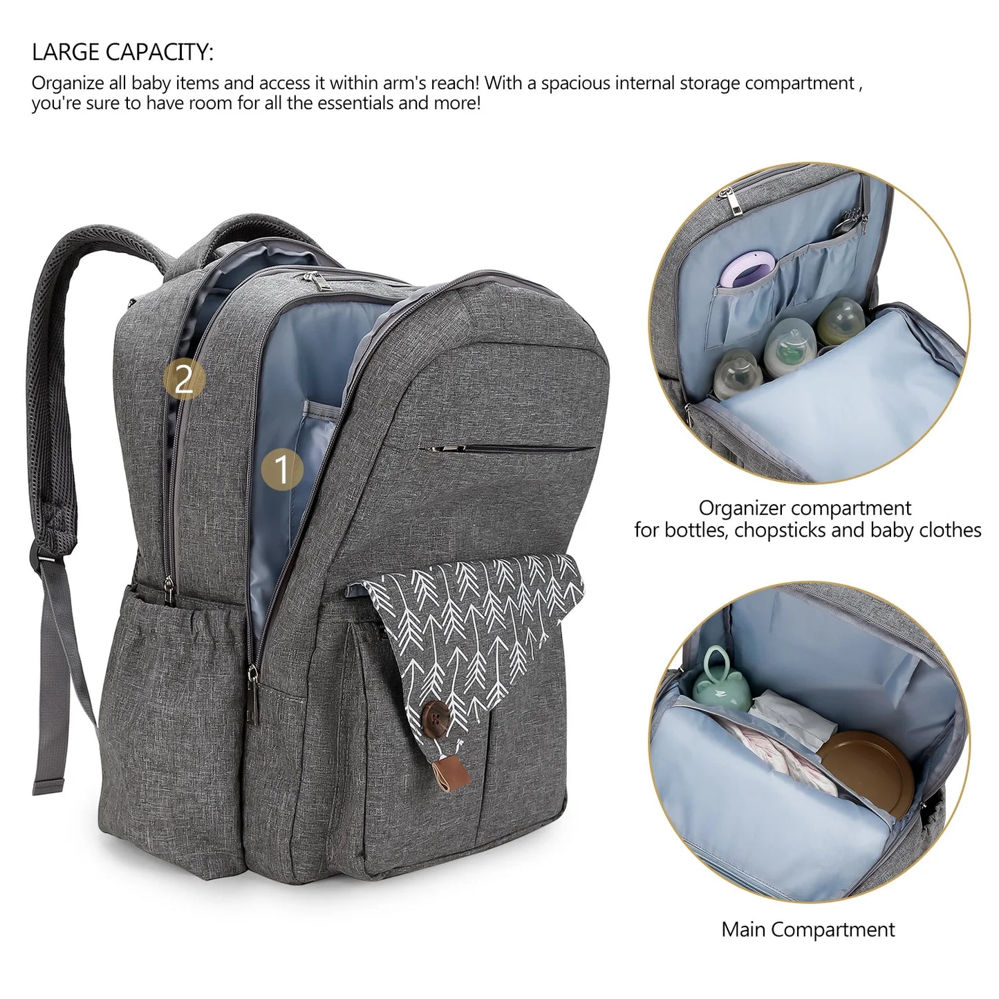 Diaper Bag Backpack