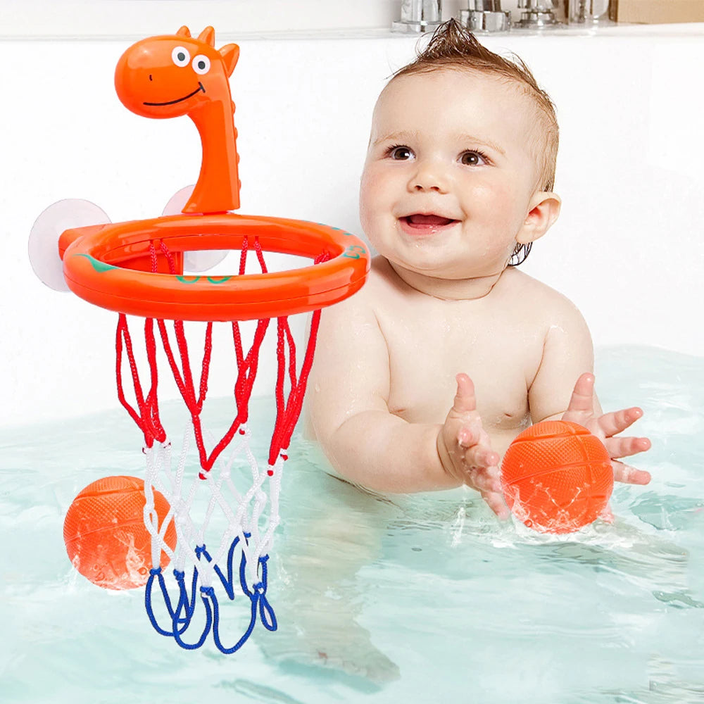 Baby Bath Toy Suction Basketball Hoop