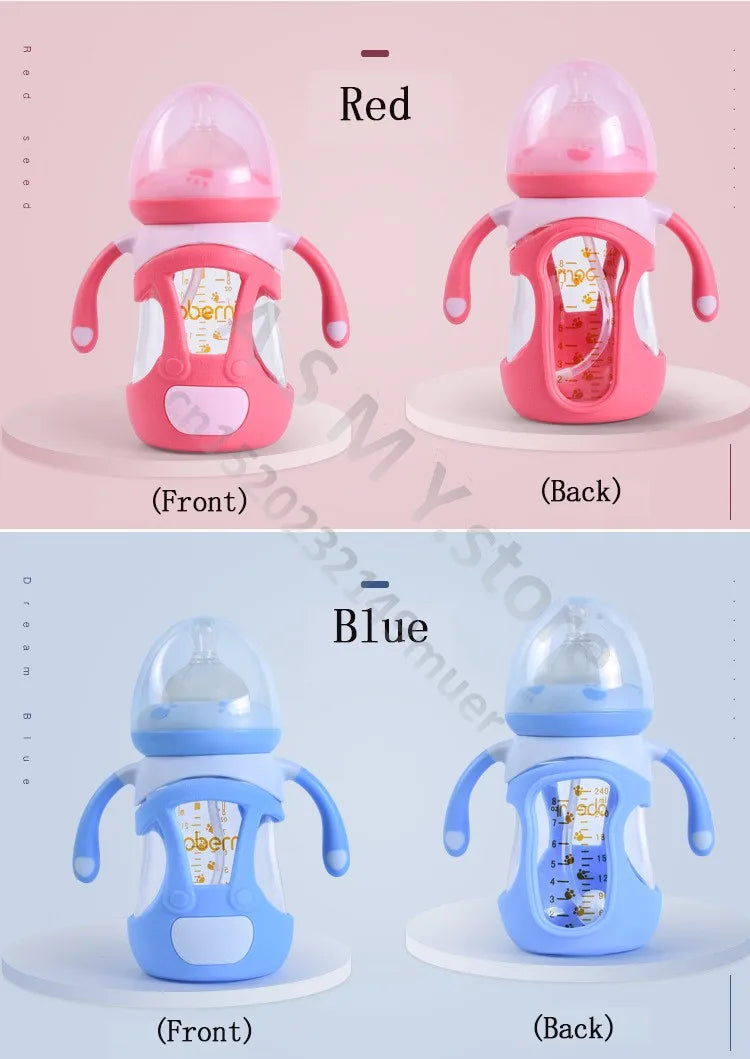 Newborn Baby Glass Bottle