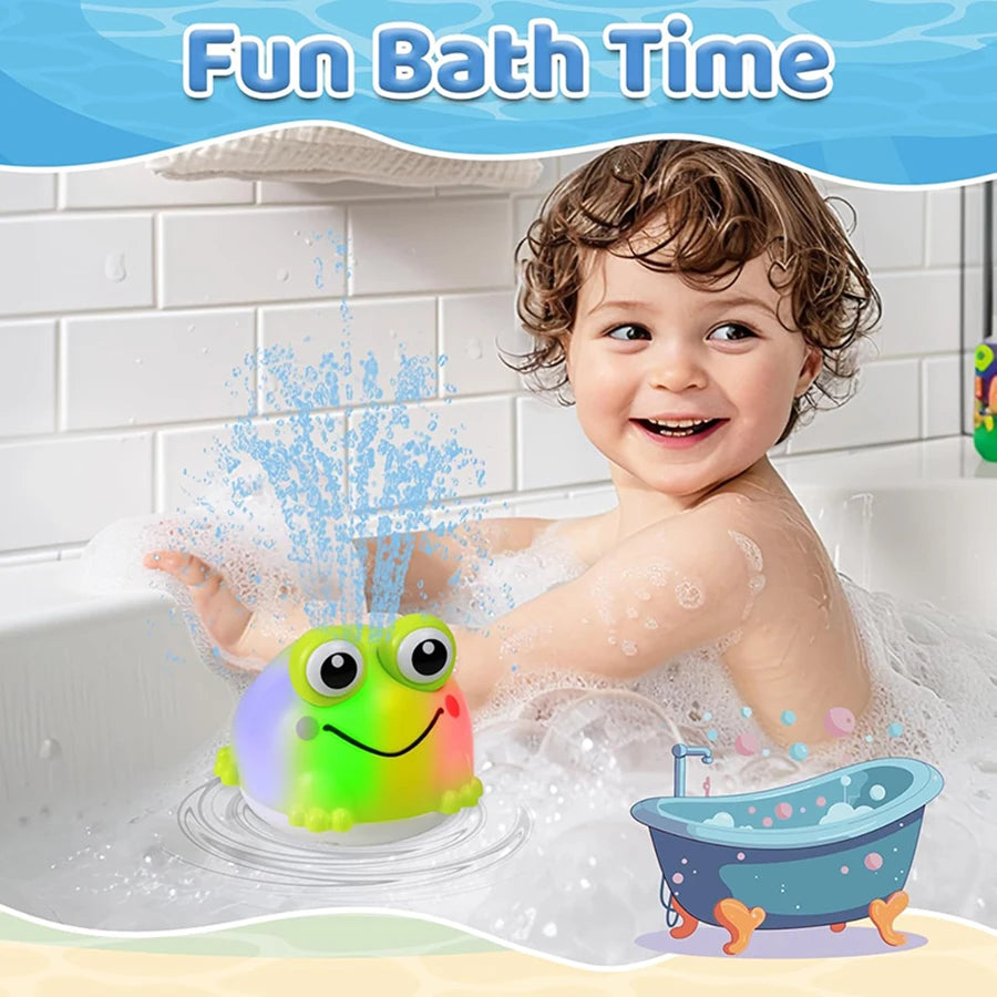 Light-Up Sprinkler Bath Toy