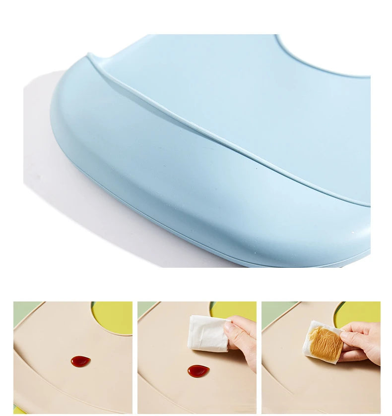 Baby Silicone Bibs