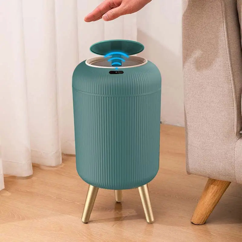 Touchless Motion Sensor Modern Trash Can