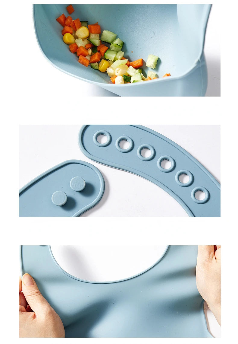 Baby Silicone Bibs