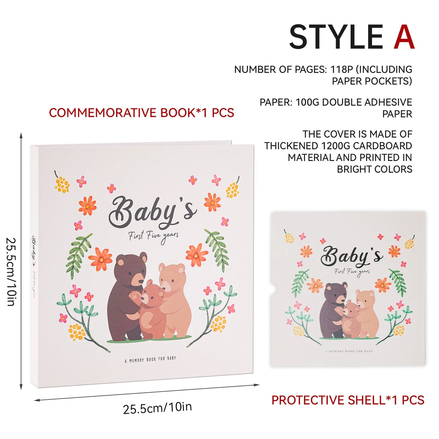 Baby Memory Book Album