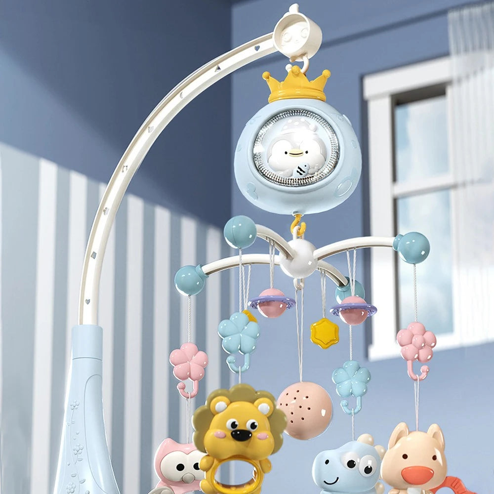Remote Control Crib Mobile with Projector and Night Light