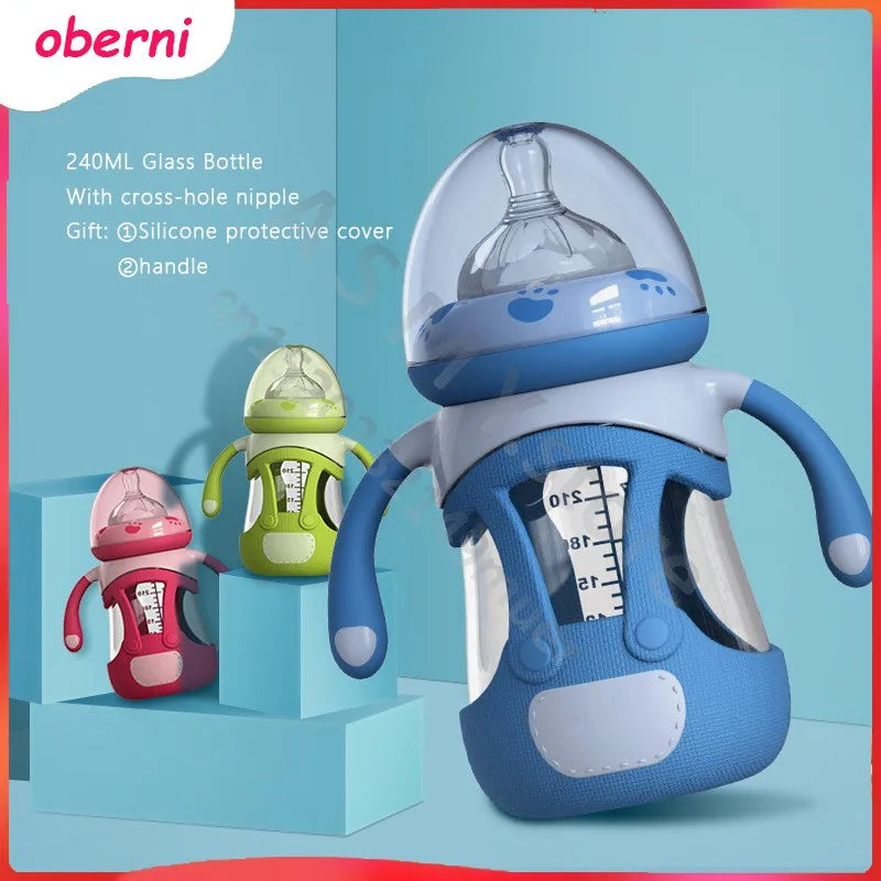 Newborn Baby Glass Bottle