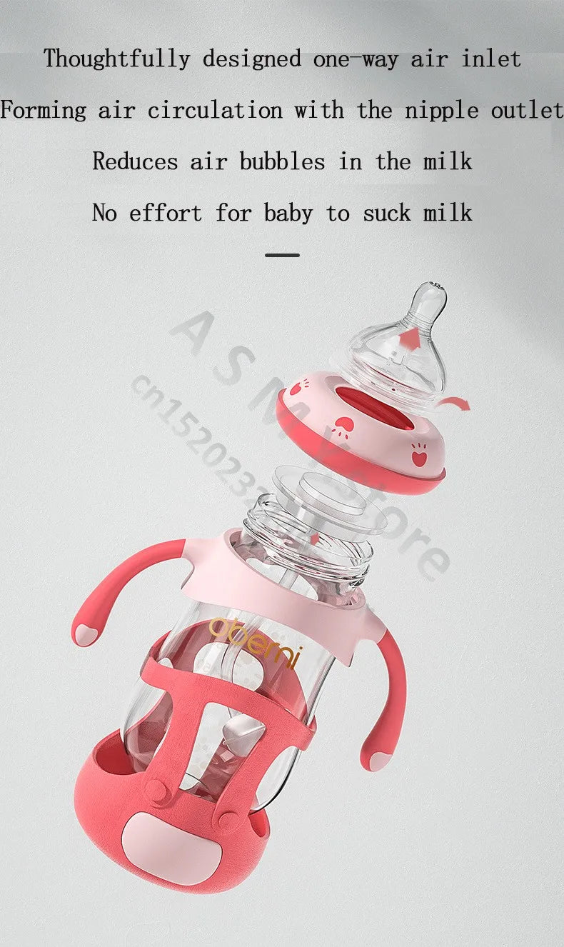 Newborn Baby Glass Bottle