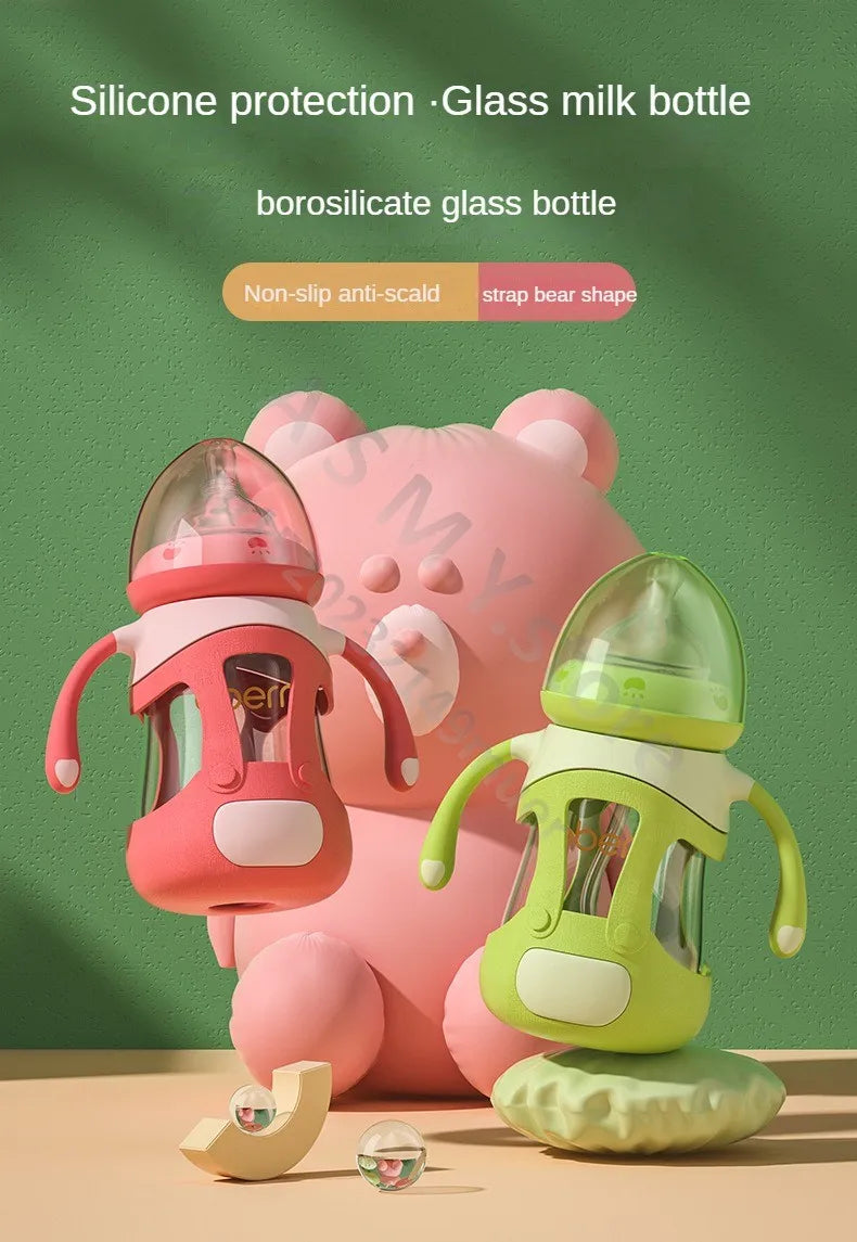 Newborn Baby Glass Bottle