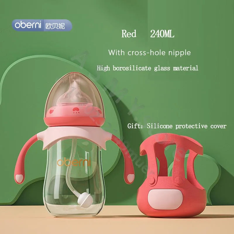 Newborn Baby Glass Bottle