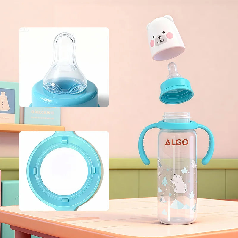 Baby Bottle with Handles