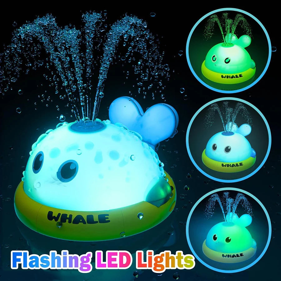 Light-Up Sprinkler Bath Toy