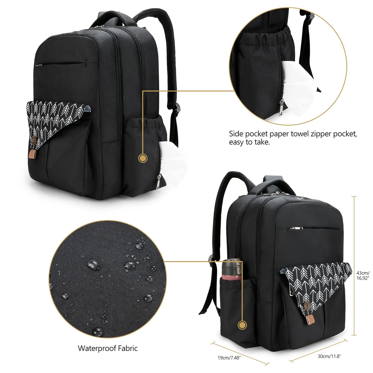 Diaper Bag Backpack